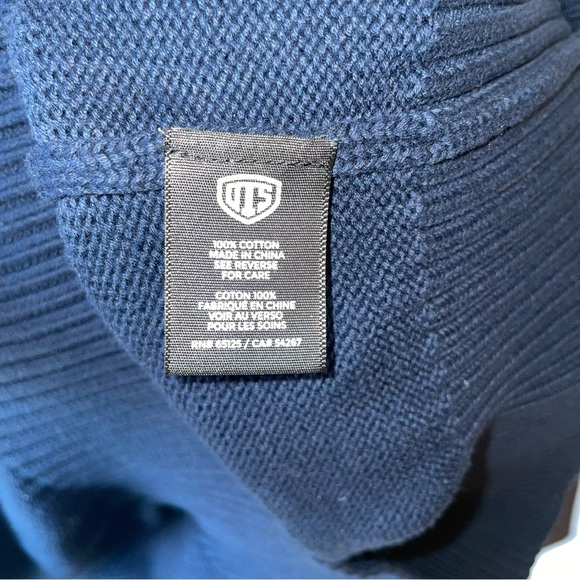 NWT Denver Broncos Mens Size: Large Sweater Vest V-Neck OTS Brand 100%‎ Cotton - Picture 7 of 8